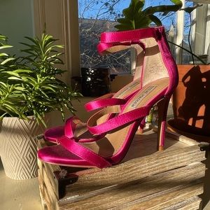 Hot pink heels